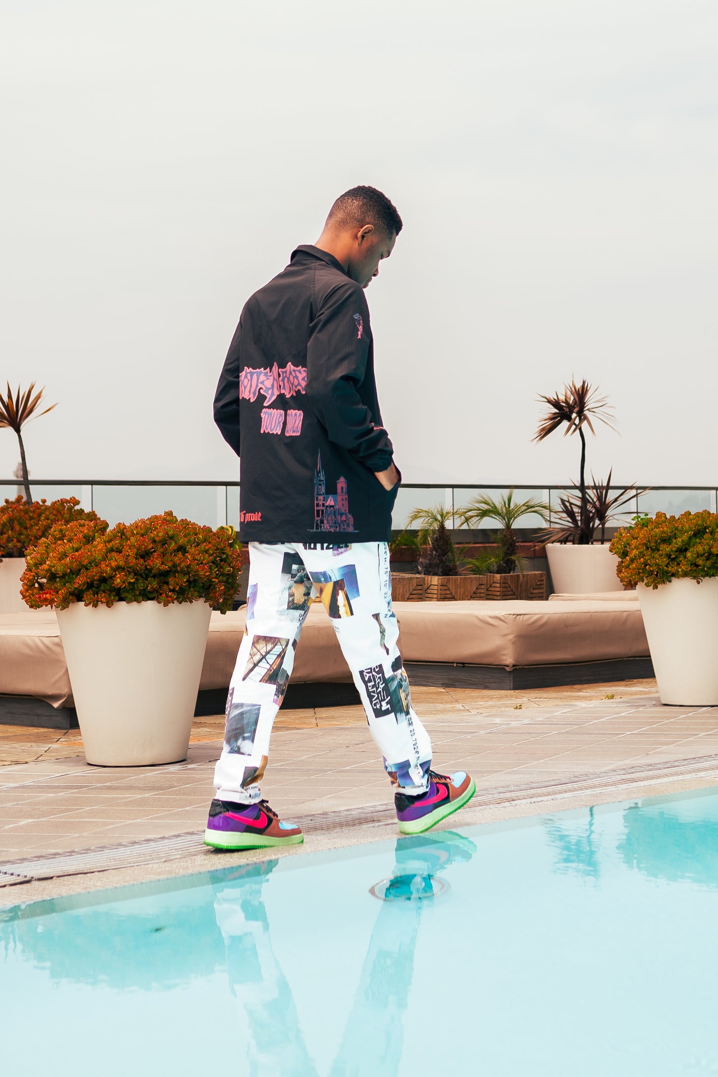 Rotten Rose World Tour Windbreaker