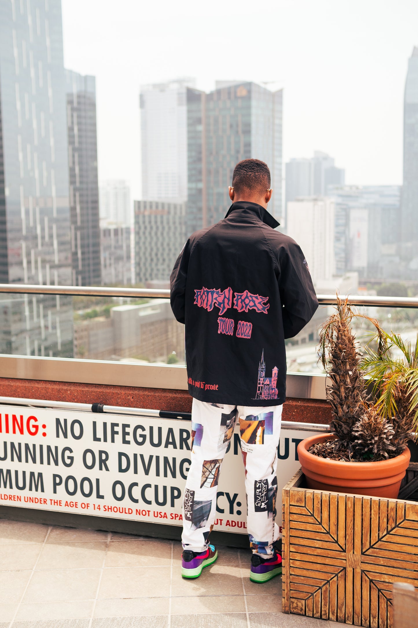 Rotten Rose World Tour Windbreaker