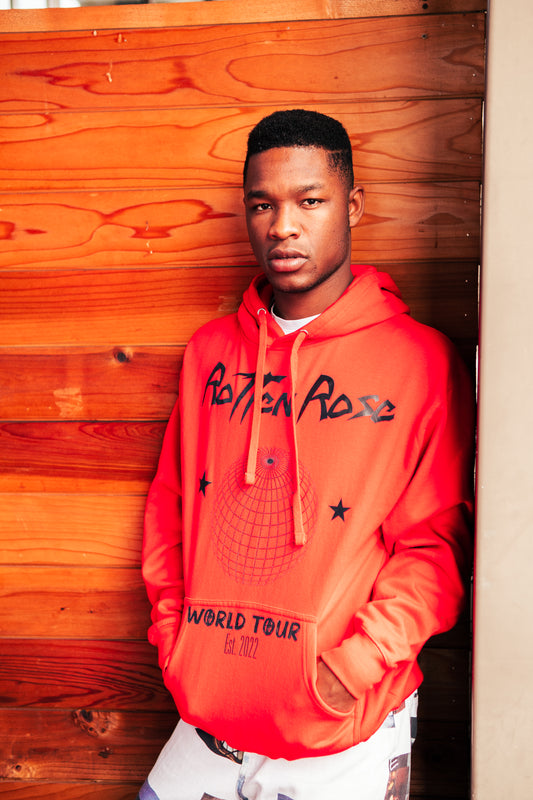 Rotten Rose World Tour Globe Hoodie